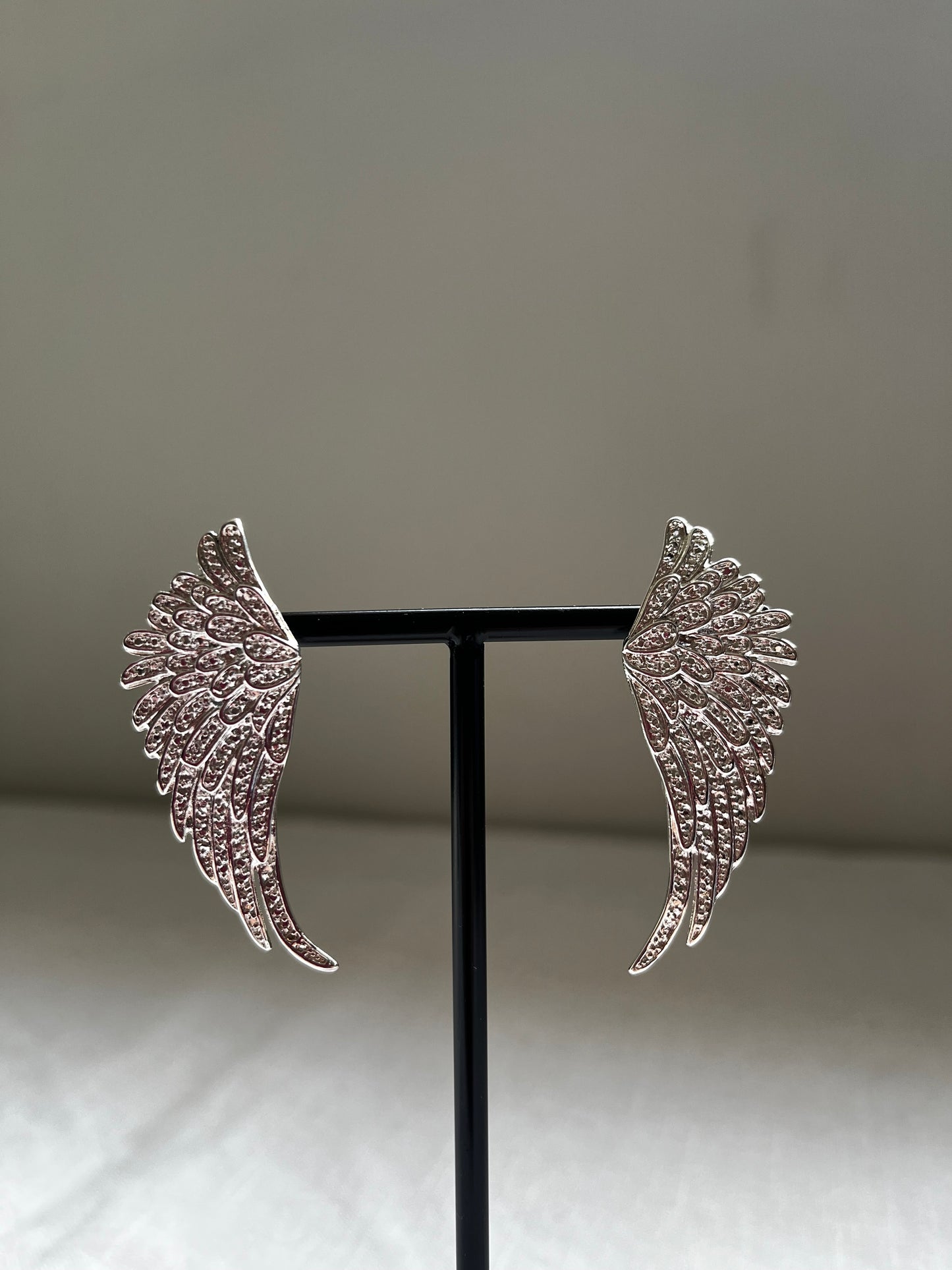 Aros Alas de Águila Plata