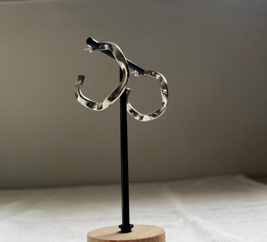 Argollas Macarena Plata